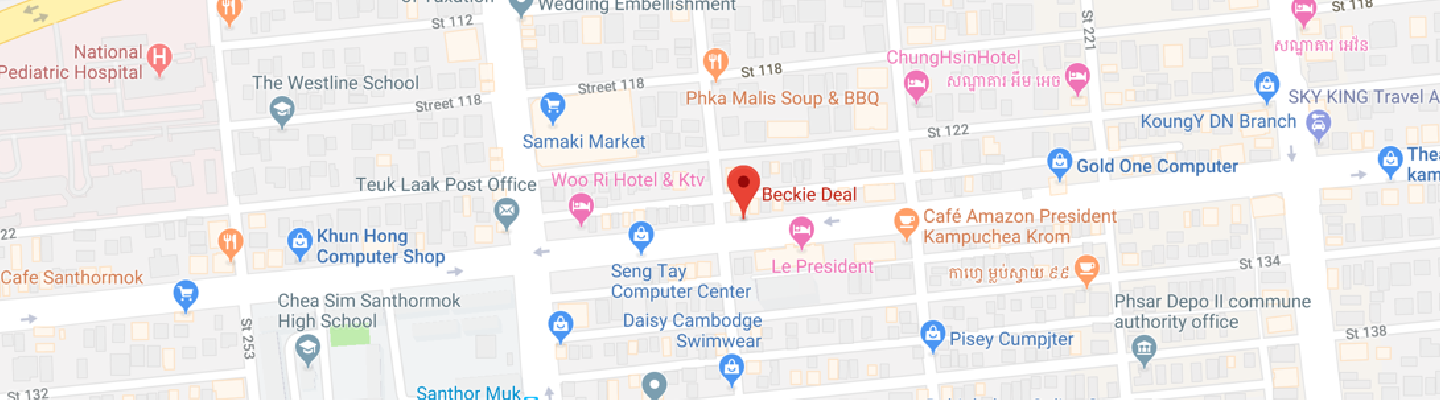 Backei Deal Cambodia Map