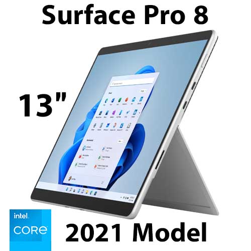 Microsoft Surface Pro 8-13 Touchscreen - Intel® Core™ i5-8GB Memory -  128GB SSD - Device Only - Platinum (Latest Model)
